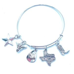 Texas Charm Bracelet Bangle